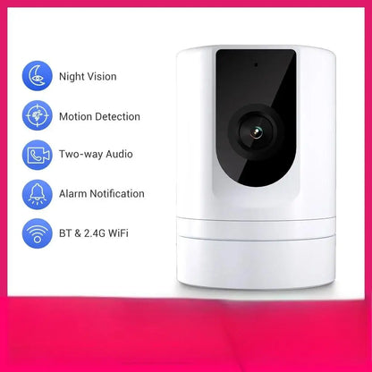 Ease Life App Security Baby Camera Indoor Home Security 2.4Ghz 1080P Pet Dog Camera with Phone App Motion Detection 2-Way Talk