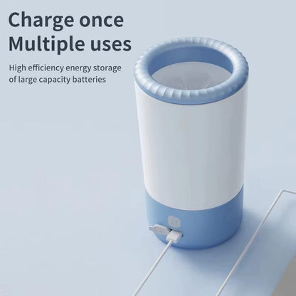 Portable Electric Pet Paw Cleaner - Quick, Quiet, and Waterproof Dog Foot Washing Machine