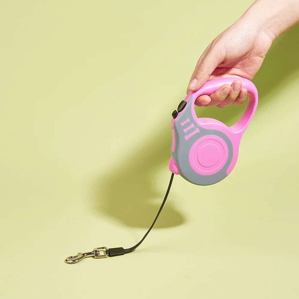 Retractable Nylon Dog Leash (3m/5m)