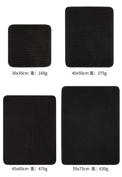 Waterproof Double-Layer Cat Litter Mat