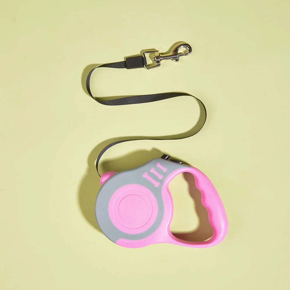 Retractable Nylon Dog Leash (3m/5m)
