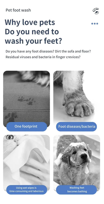 Portable Electric Pet Paw Cleaner
