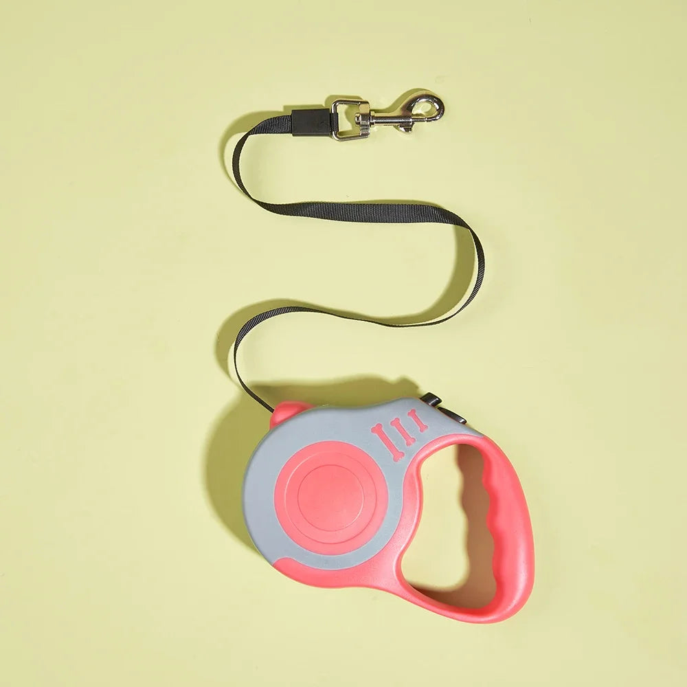 Retractable Nylon Dog Leash (3m/5m)