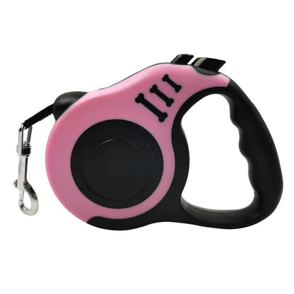 Retractable Nylon Dog Leash (3m/5m)