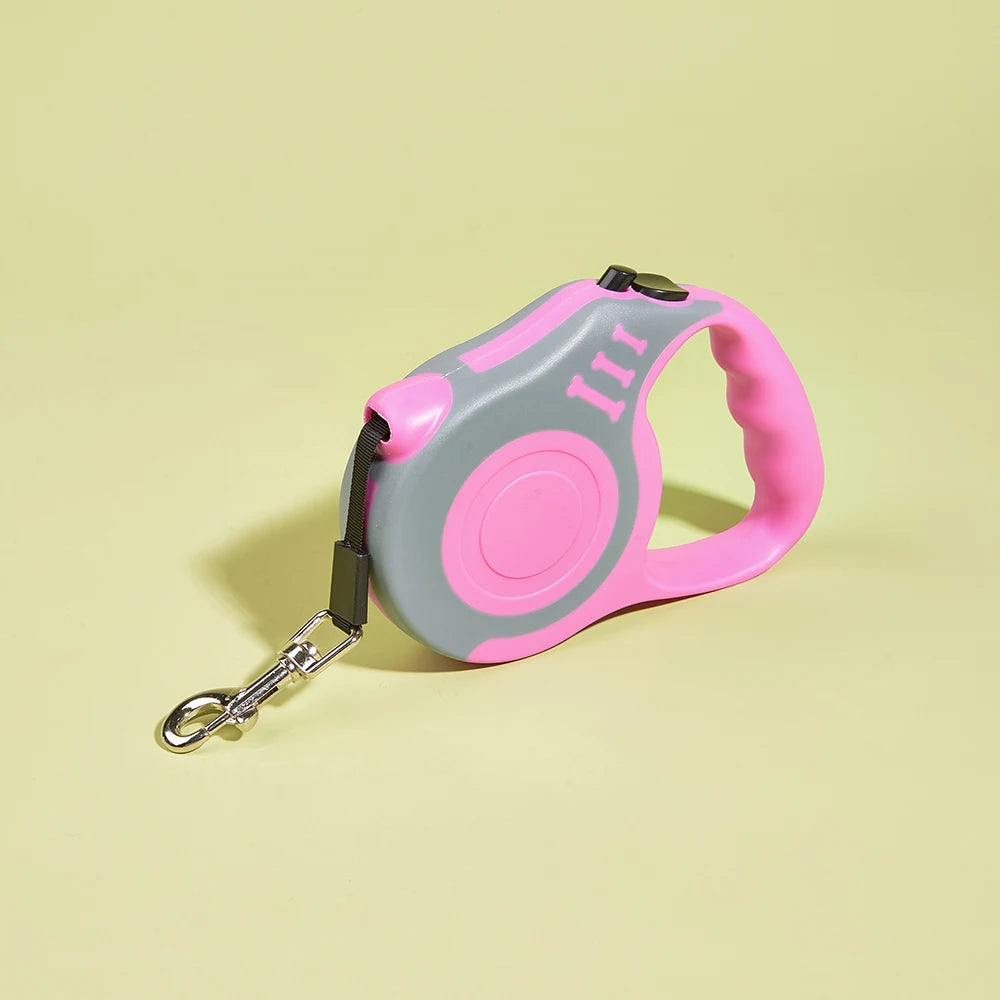 Retractable Nylon Dog Leash (3m/5m)